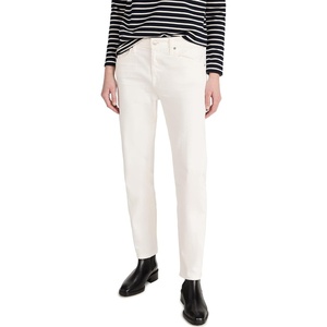 image:imageAG Adriano Goldschmied Womens Ex Boyfriend Slim Jeans1 Year Tonal White