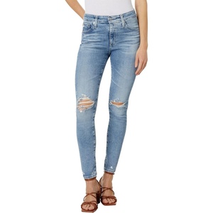 image:imageAG Adriano Goldschmied Womens Farrah High Rise Skinny Ankle Jeans20 Years Undertow Destructed
