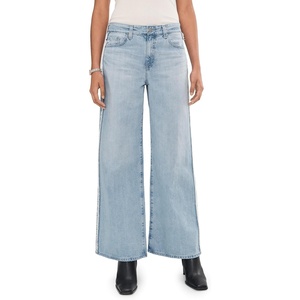 image:imageAG Adriano Goldschmied Womens Saige Mid Rise Wide Leg JeansBlindsided