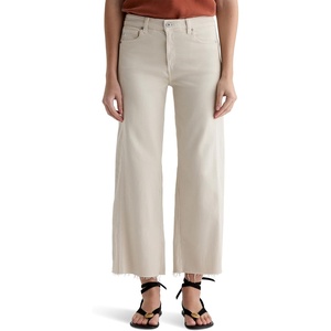 image:imageAG Adriano Goldschmied Womens Saige MidRise Wide Leg PantsOpal Stone
