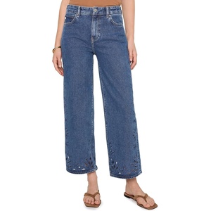 image:imageAG Adriano Goldschmied Womens Saige Wide Leg Crop JeanMalbec