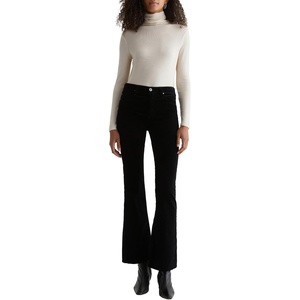 image:imageAG Farrah Mid Rise Bootcut Jeans in Super Black Super Black 24 32