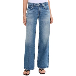image:imageAG Jeans Adria Low Rise Baggy Wide Leg in ReservaReserva