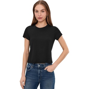 image:imageAG Jeans Sadie Crew 90s Vintage Crop Short Sleeve TShirtSuper Black