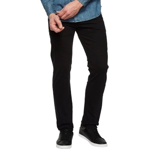 image:imageAG Jeans Tellis Modern Slim Leg SUD Sueded Stretch Sateen in Super BlackSuper Black