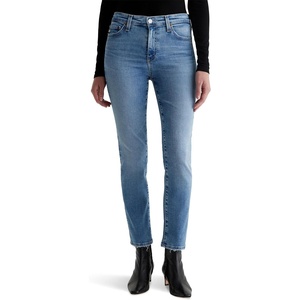 image:imageAG Jeans Womens Mari Mid Rise Slim Straight Crop Jean18 Years Avalon