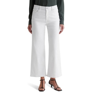 image:imageAG Jeans Womens Saige Wide Leg Crop JeansGallery White