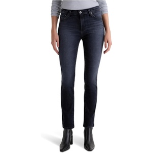image:imageAG Womens Mari Mid Rise Slim Straight Jean in Glitch Glitch Size 27 Inseam 29