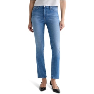 image:imageAG Womens Mari Mid Rise Slim Straight Jean in Minimalist Minimalist Size 27 Inseam 29