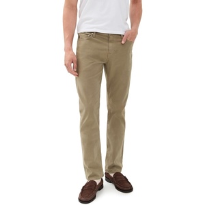 image:imageALMOSTGOLF AG Mens Graduate Tailored Sueded Italian Twill PantsIndustrial Taupe