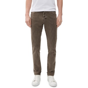 image:imageALMOSTGOLF AG Mens Tellis Stretch Selvage Modern Slim Denim JeansSulfur Taupe Grey