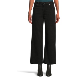 image:imageALMOSTGOLF AG Womens Saige Wide Leg Crop JeansSuper Black