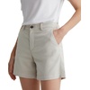 image:imageAG Adriano Goldschmied Womens Jude Mid Rise Chino ShortPumice