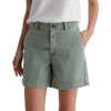 image:imageAG Adriano Goldschmied Womens Jude Mid Rise Chino ShortSulfur Matcha Latte