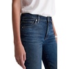 image:imageAG Adriano Goldschmied Womens Mari Crop MidRise Slim StraightNight Cap