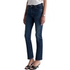 image:imageAG Adriano Goldschmied Womens Mari Crop MidRise Slim StraightNight Cap