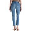 image:imageAG Womens Mari MidRise Slim Straight Crop Jeans in Atlantis 27 27 inch Inseam