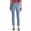 image:imageAG Womens Mari MidRise Slim Straight Crop Jeans in Marina Blue 27 27 inch Inseam