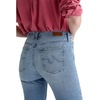 image:imageAG Womens Mari MidRise Slim Straight Crop Jeans in Marina Blue 27 27 inch Inseam