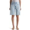 image:imageAG Jeans Hattie HighRise Barrel ShortsSunfaded Destructed