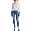 image:imageAG Womens Farrah Mid Rise Skinny Ankle Jean in Adorn Adorn Size 24 Inseam 28