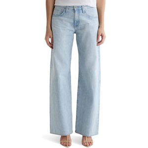 image:imageAG Adriano Goldschmied Womens Adria Low Rise Baggy Wide Leg PantsSunfaded