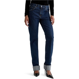 image:imageAG Adriano Goldschmied Womens The Boyfriend Mid Rise Relaxed Fit PantsEscapism