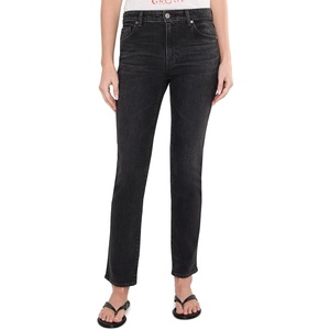 image:imageAG Jeans Mari MidRise Slim Straight Pants in BassOctave