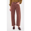 image:imageAG Adriano Goldschmied Womens Hattie High Rise Barrel JeansChestnut