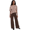 image:imageALMOSTGOLF AG Womens Saige Corduroy Wide Leg PantsWood Brown