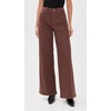 image:imageALMOSTGOLF AG Womens Saige Wide Leg Coated JeansLtt Lt Chestnut