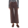 image:imageAG Adriano Goldschmied Womens Saige Wide Leg Crop JeansSulfur Burnt Umber