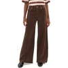 image:imageALMOSTGOLF AG Womens Saige Corduroy Wide Leg PantsWood Brown