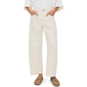 image:imageAG Adriano Goldschmied Womens Hattie High Rise Barrel JeansOpal Stone