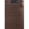 image:imageAG Jeans Mari MidRise Slim Straight Pants in BassLeatherette Light Burnt Umber