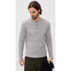 image:imageAG Adriano Goldschmied Mens Bryce LS HenleyHeather Grey