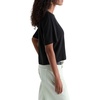 image:imageAG Adriano Goldschmied Womens Charli Crew Relaxed SS TeeSuper Black