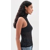 image:imageAG Adriano Goldschmied Womens Faey Essential Sleeveless TurtlenecSuper Black