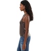 image:imageAG Adriano Goldschmied Womens Michelle HighNeck TankLtt Lt Burnt Umber