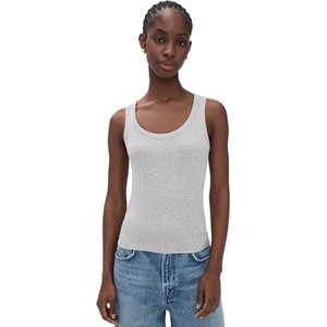 image:imageAG Adriano Goldschmied Womens Ashley Essential TankHeather Grey