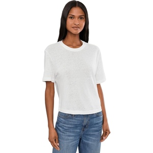 image:imageAG Adriano Goldschmied Womens Charli Crew Relaxed SS TeePowder